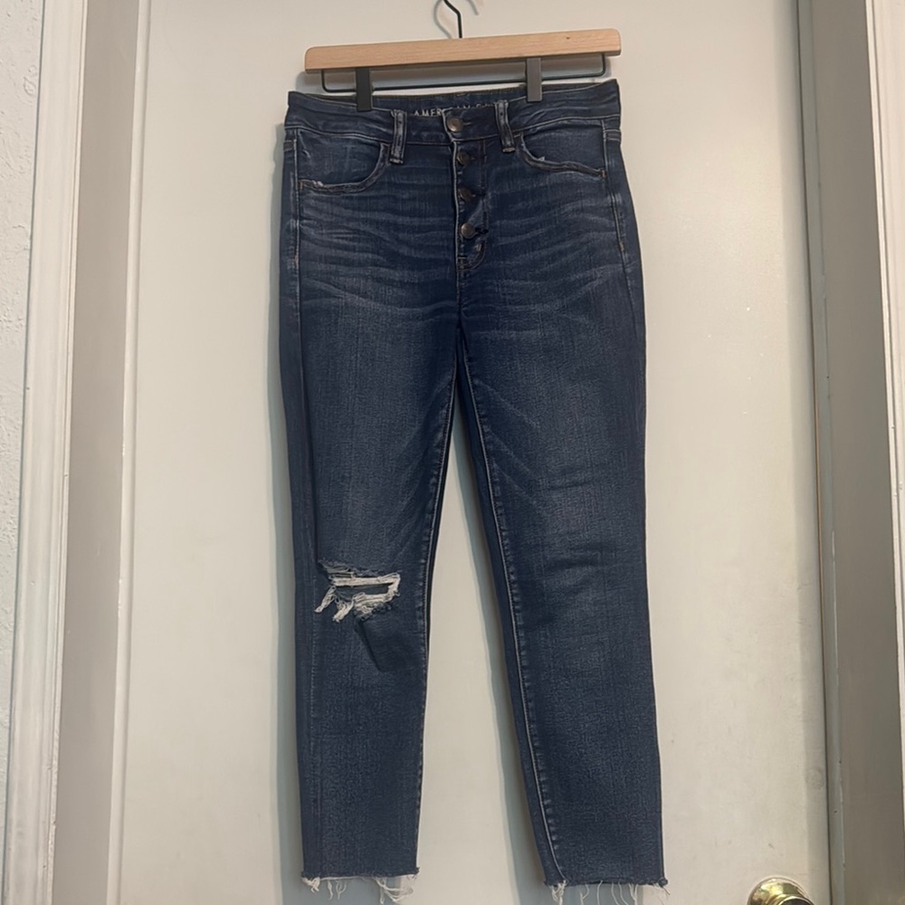 Hi-rise jegging crop American Eagle jeans